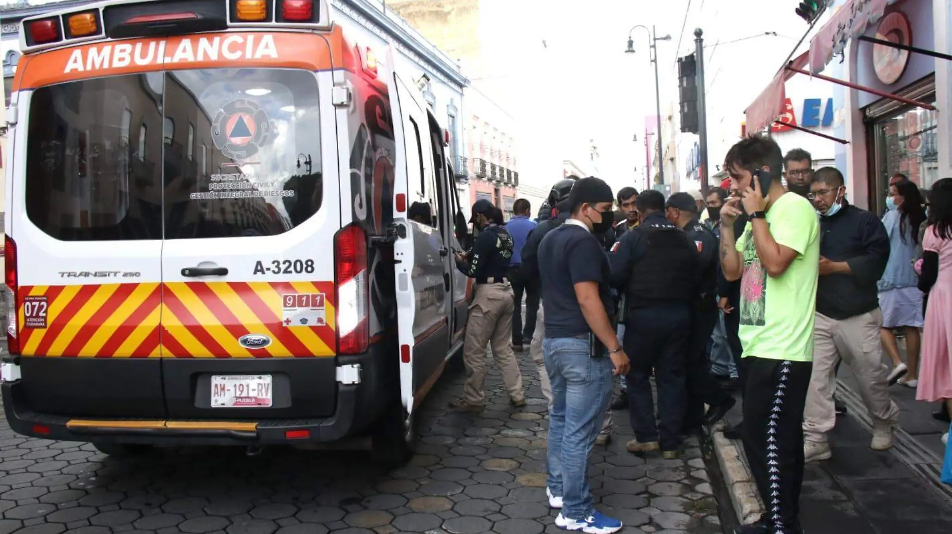 ambulantes se lían a goles